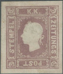 4745057: Österreich Zeitungsmarke 1858/59