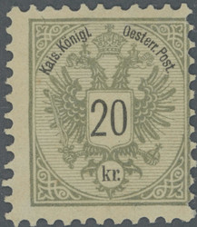 4745085: Österreich Ausgabe 1883