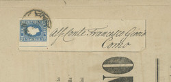 4745057: Österreich Zeitungsmarke 1858/59
