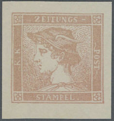 4745052: Österreich Zeitungsmarken 1851