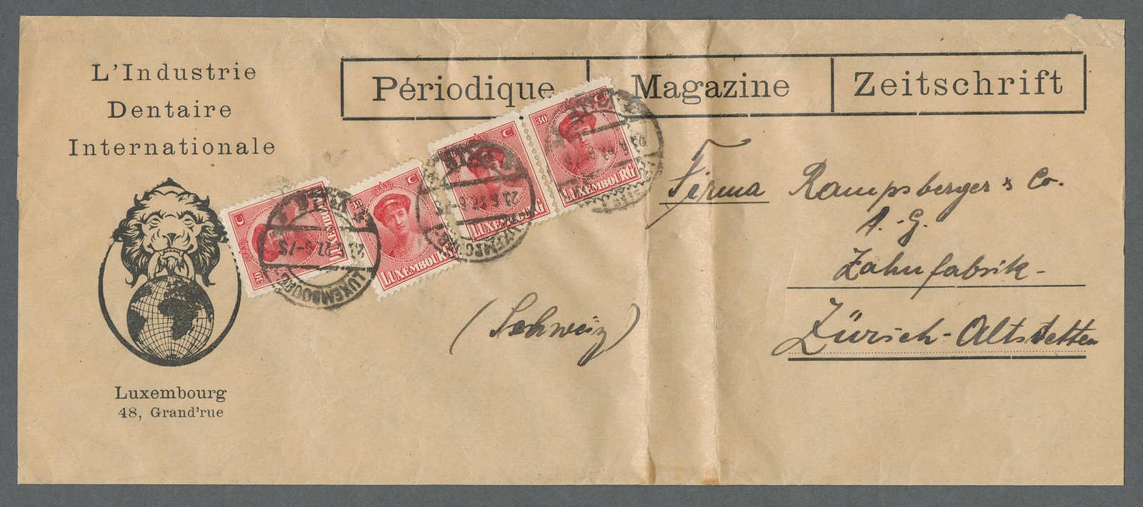 Lot 1687 - europa luxemburg - Auction House Thomas Schantl 5th Auktionshaus Thomas Schantl Auction Lot 1687 - europa luxemburg - Auction House Thomas Schantl 5th Auktionshaus Thomas Schantl Auction
