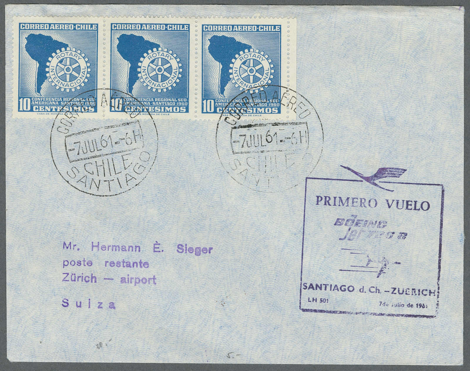 Lot 1057 - andere gebiete Chile -  Auction House Thomas Schantl 5th Auktionshaus Thomas Schantl Auction