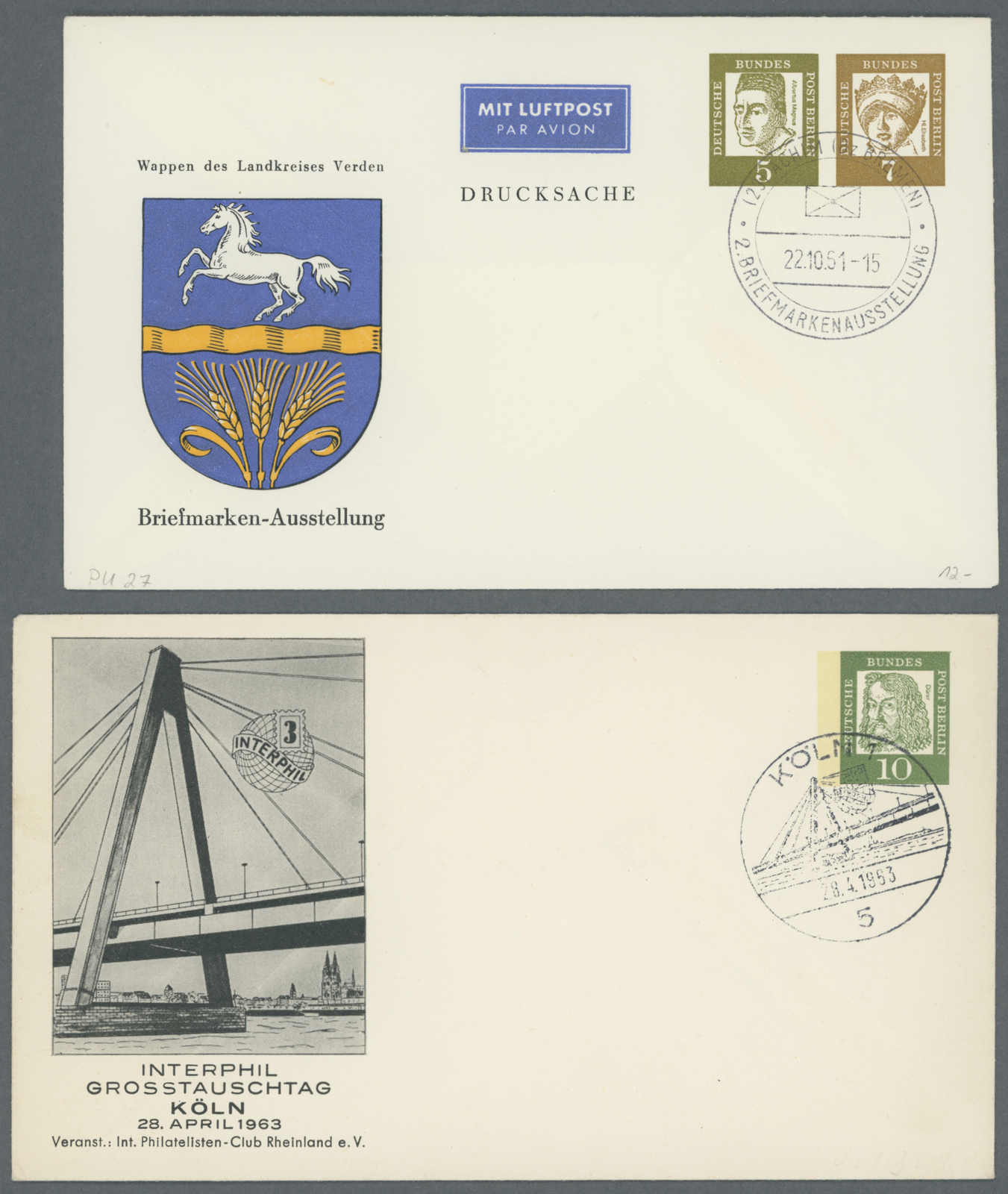 Lot 950 - deutschland berlin - Auction House Thomas Schantl 5th Auktionshaus Thomas Schantl Auction Lot 950 - deutschland berlin - Auction House Thomas Schantl 5th Auktionshaus Thomas Schantl Auction
