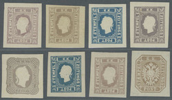 4745057: Österreich Zeitungsmarke 1858/59