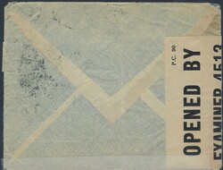 WWII PORTUGAL USA – airmail envelope circulated from Lisbon on 17 ...
