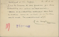 WWII PORTUGAL BELGIUM – postcard with a 1 Fr stamp circulated from ...