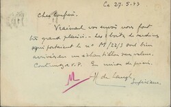 WWII PORTUGAL BELGIUM CANADA – postcard with a 1 Fr stamp ...