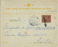 Portugal * Maritime mail * Marks of origin. 1953 – Medieval Knight. ...