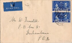 Mozambique * Airmail * 1937 (04.06) – 1st flight by the seaplane ...
