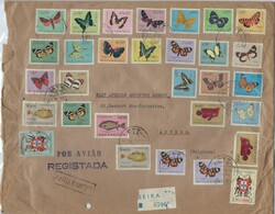 Portugal Mozambique large envelope sent from Beira to Anvers by ...