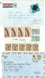 Mozambique 1961/74 – Colonial War. Lot with 8 circulated envelopes ...