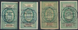 Portugal Lourenço Marques 1899 Mozambique fiscal stamps with ...