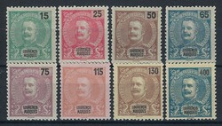 Portugal Lourenço Marques 1898/01 D. Carlos I, MF33/44 incomplete ...