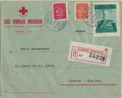 Portuguese Red Cross Portugal – 1938 vignette (cinderella) on Red ...