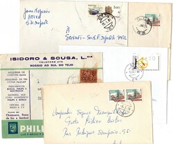 Portugal * Moving numerical cancellations. Lot with 9 envelopes, ...