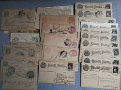 Portugal Marcophilia Double dated circle, lot composed of an ...