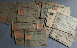 Portugal lot of about 50 envelopes with internal circulation in ...