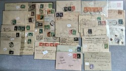 Portugal lot of about 50 envelopes franked with Ceres stamps from ...