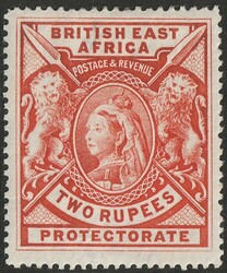 1897-1903 QV Lions 2R orange. VF fresh M. Scott 13 cat US$140. SG 93 ...