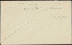 1934 (19 Nov) First Melbourne - Cootamundra Air Race. Only 6 carried, ...