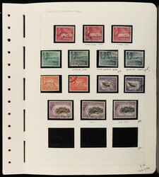 Aden & States: 1939-60s range on pgs with 1939-48 & 1951 KGVI sets ...