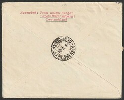 1933 Zeppelin 1st South America Flight cover franked Airs 1L, 2L, 6L, ...