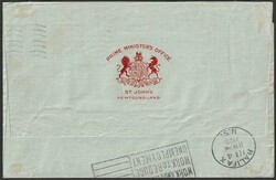 1921 Halifax Airmail 35c red, 2½mm spacing between 'AIR' & MAIL', ...