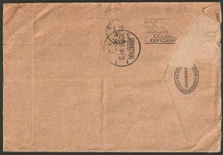 1935 Airmail cover Shanghai (29 Jun) to Brisbane, h/s 'By K.L.M.' ...