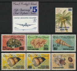 1990 Provisional opt set inc both 10c plus 'Official Paid' CTO as ...