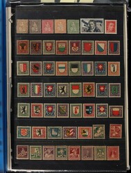 1860-1950s World collection in 2 binders &amp; envelope. Inc ...
