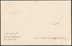 Estonia: 1933 Zeppelin 2nd South American Flight card franked 12s & ...