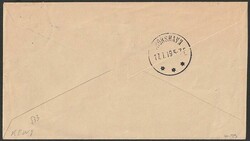 1919 cover to Thorshavn franked with Denmark 1913 Numeral 4 ore diag ...