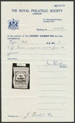 Togo: 1915 Thick opt Yacht 5pf green. VFU. Scott 165 cat US$450. Yv ...