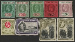 1913-53 Mint collection on Scott pgs inc 1913-16 KGV set ½d to 20/-, ...