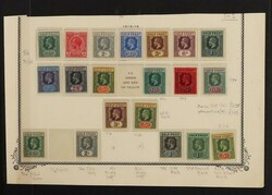 1913-53 Mint collection on Scott pgs inc 1913-16 KGV set ½d to 20/-, ...