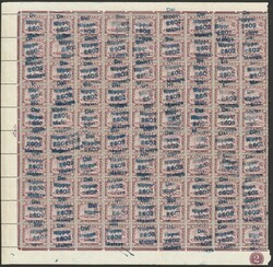 Selangor: 1942-44 'Dai Nippon 2602 Malaya' 4-line h/s in blue on ...