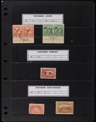 1920s-30s Postmarks collection some on pieces & few covers, most ...