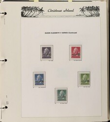 Christmas Island collection to 2009 in 3 Seven Seas hingeless albums ...