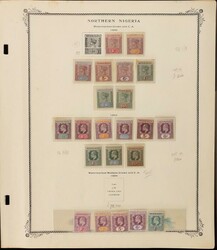 1900-12 Mint collection in Scott album pgs inc 1900 QV Tablet 1d to ...