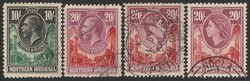 1925-53 Collection on leaves inc KGV set to 20/-, 1938 KGVI to 20/-, ...