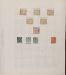 Fiji: 1871-1970 collection in loose leaf album inc Fiji Times 1870 1d ...