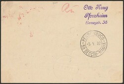 Romania: 1932 Zeppelin 4th South American Flight card franked King ...