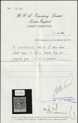 1882-90 QV 6d olive-brown. VF fresh MLH. Scott 15 cat US$95. SG 19 ...