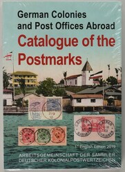 German Colonies &amp; POs Abroad postmark Catalogue, 1st English ...