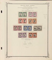 1923-31 Postage Due collection on Scott albums pgs. 1923 setting I ...