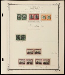 1927-52 Official opts collection on Scott album pgs. 1927 setting III ...