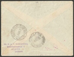 Sudan: 1933 Zeppelin 4th Sth America flight cover franked Airmail ...