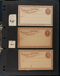 Postal Stationery: Postal Cards 1873-1991 collection basically near ...