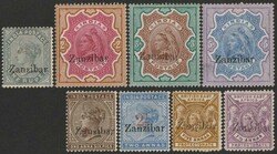1895-96 QV opt collection on Scott album pgs. 1895-96 QV India opt ...