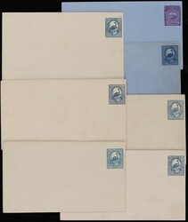 Postal Stationery: 1880s-1900s range with Postcards (3U) inc to ...